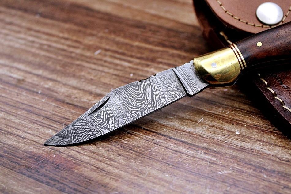 Damaškový zatvárací nôž. Ručná výroba.2375/224