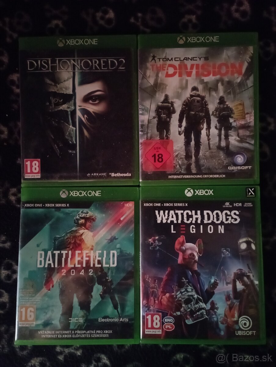 Predám Xbox hry