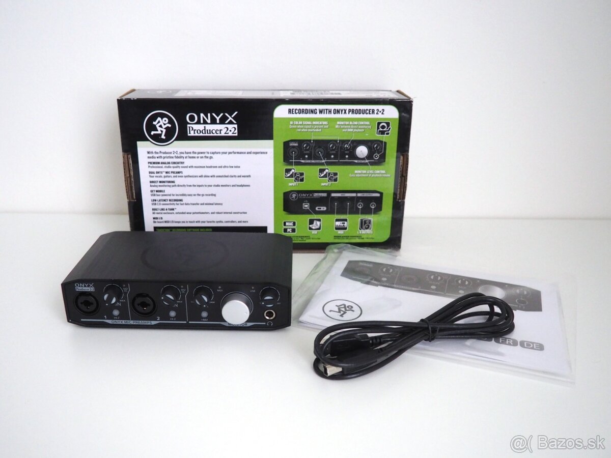 Zvuková karta USB - Mackie Onyx Producer 2.2