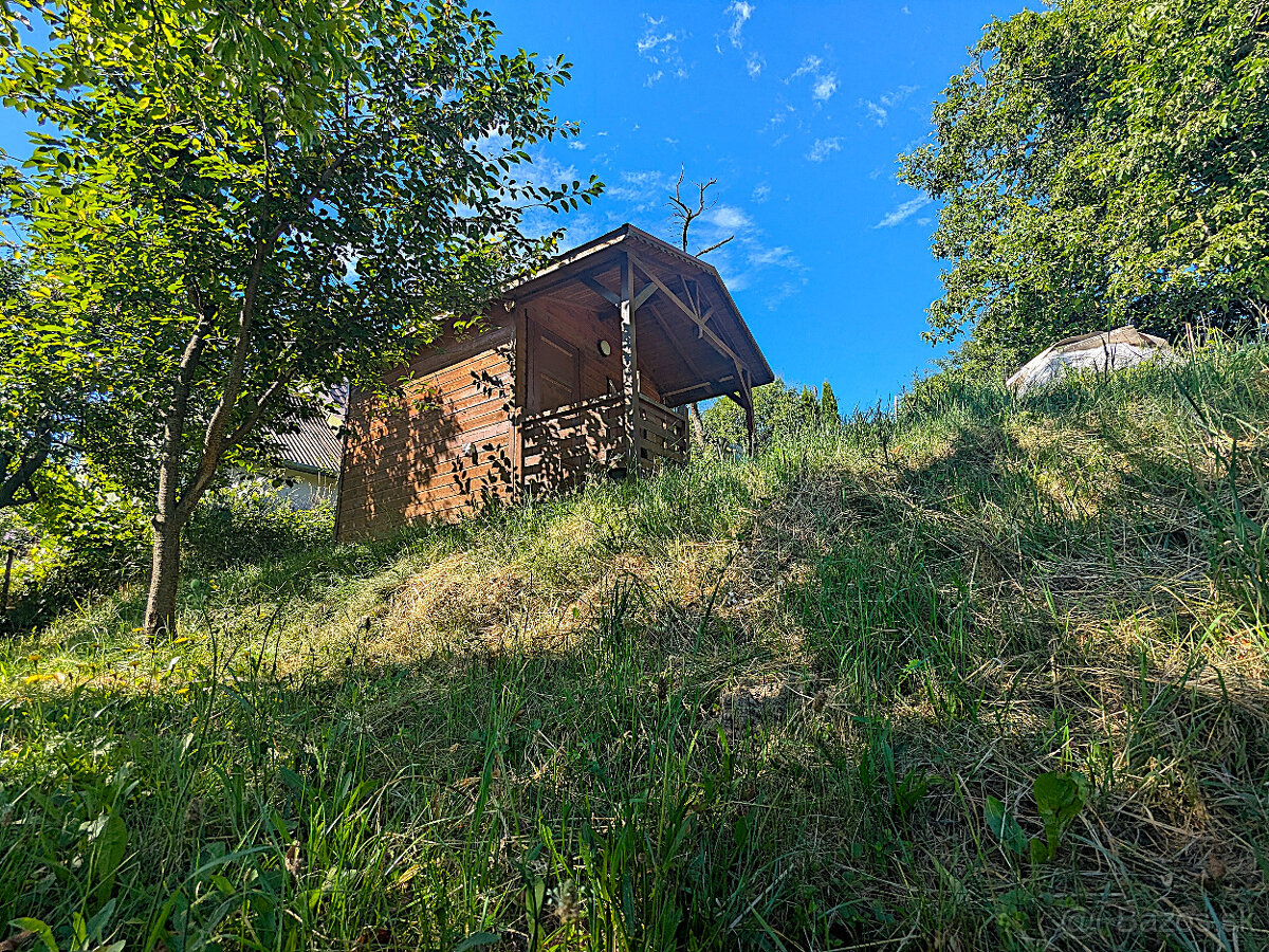 Záhrada a chatka blízko Košíc 3km, záhr. lokal. Vyšný Olčvár