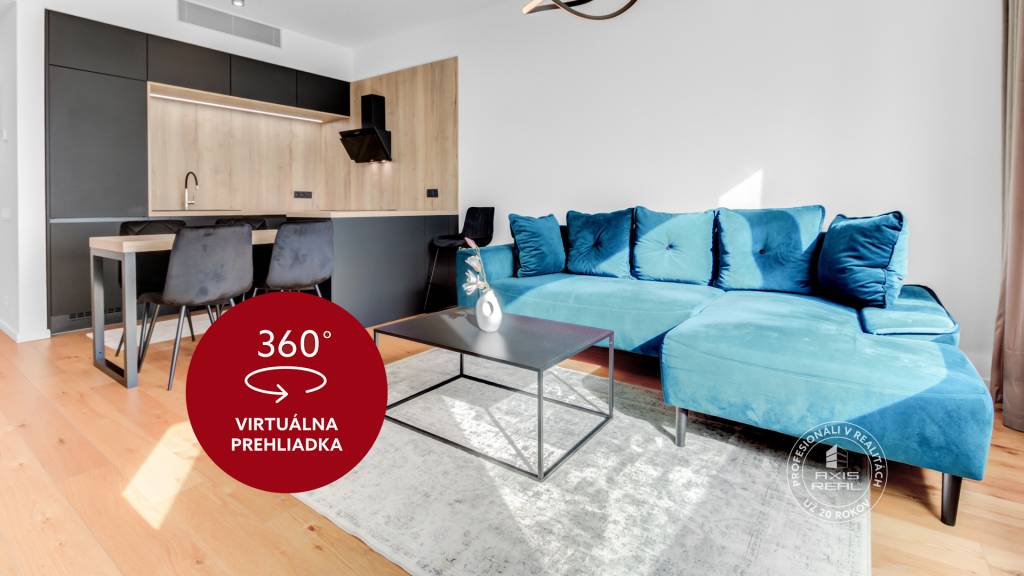 AXIS REAL | SKY PARK 2-izbový zariadený byt, KLÍMA, LODŽIA,