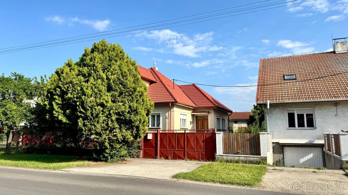 INVESTIČNÁ PRÍLEŽITOSŤ: Veľký pozemok s domom a potenciálom 