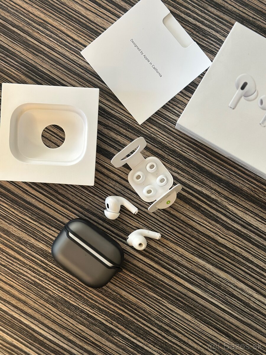 Apple AirPods Pro 2 (USB-C, MagSafe) – výborný stav + púzdro