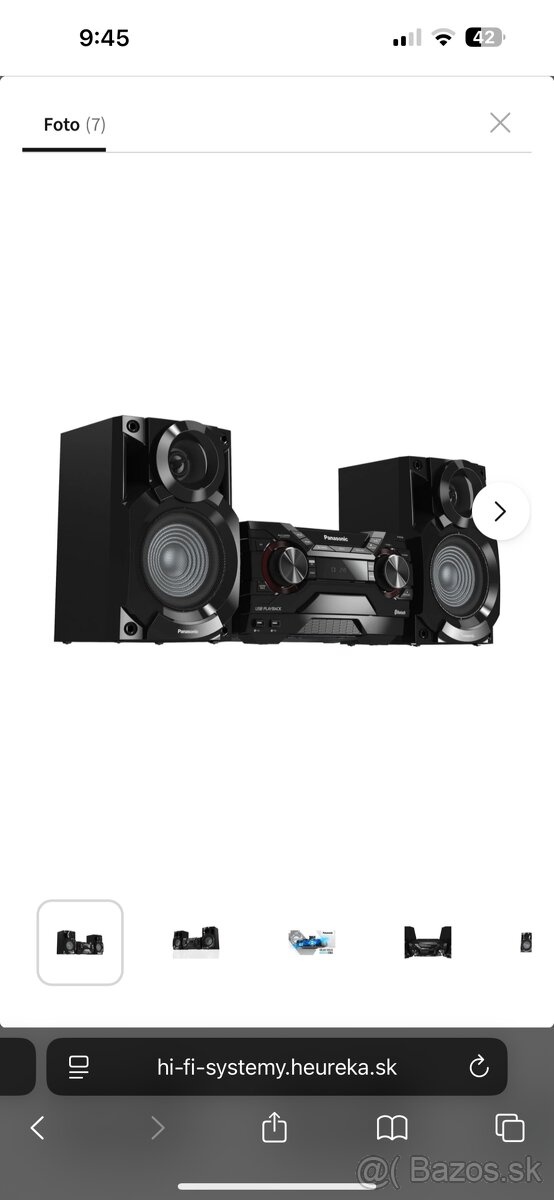 Hi fi panasonic