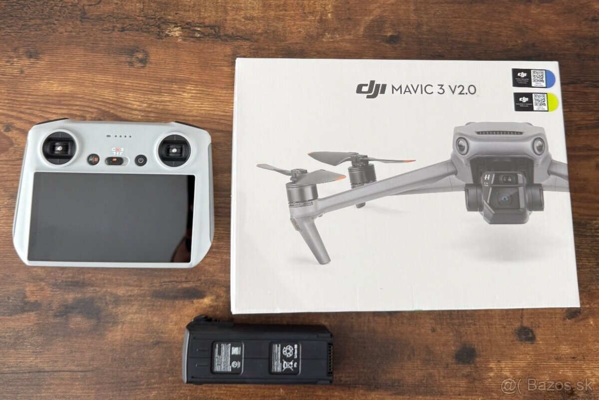 DJI Mavic 3 V2.0 - nový zapečatený