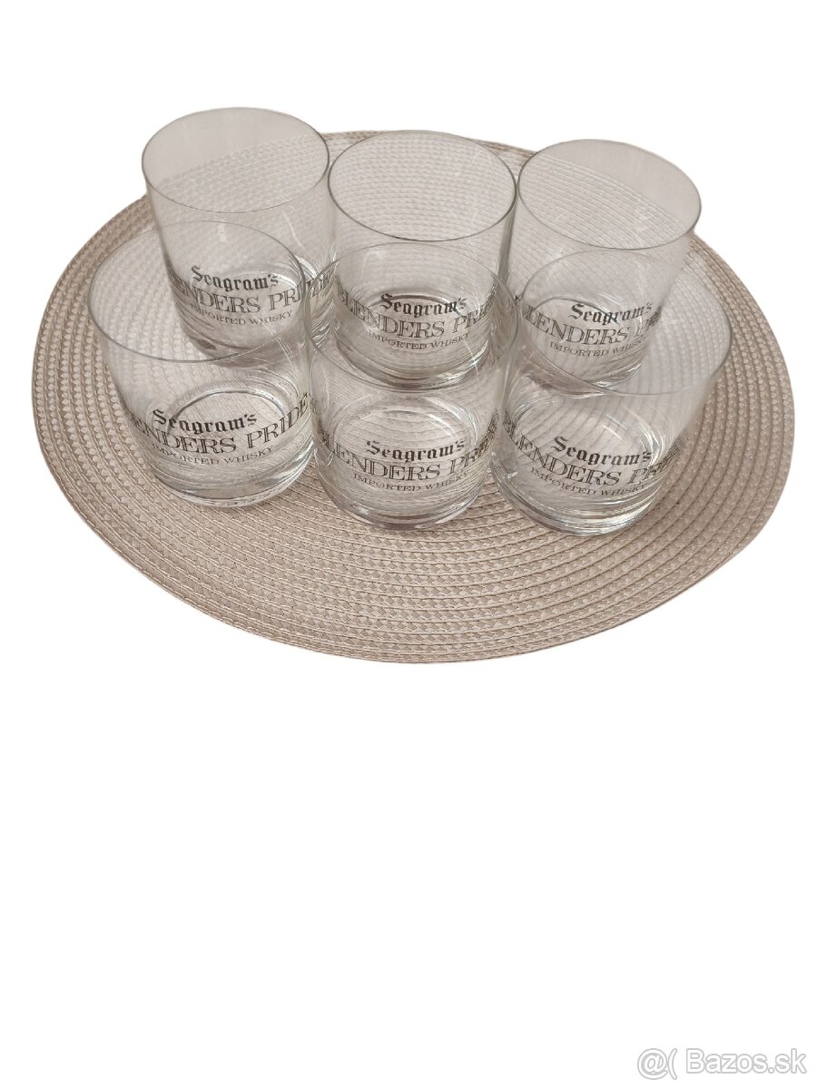 Poháre Seagram's Blenders Pride