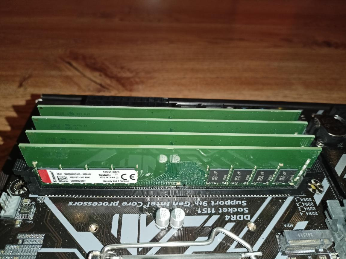 RAM KINGSTON 64GB DDR4 (4x16GB) 2666MHz | CL19 | 1.2V