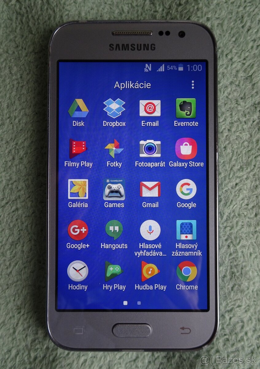 Predám funkčný Samsung Galaxy Core Prime VE G361.