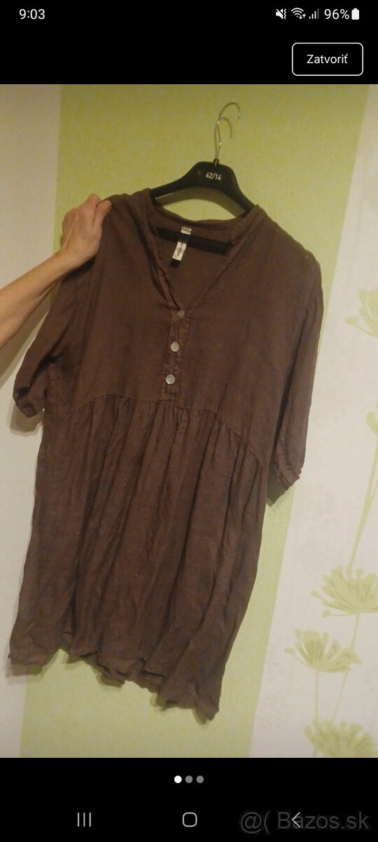 Dámske lanové šaty