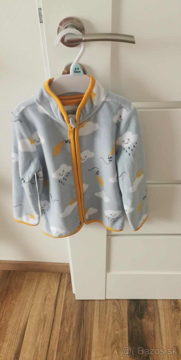 Flisove mikiny H&M a Tchibo