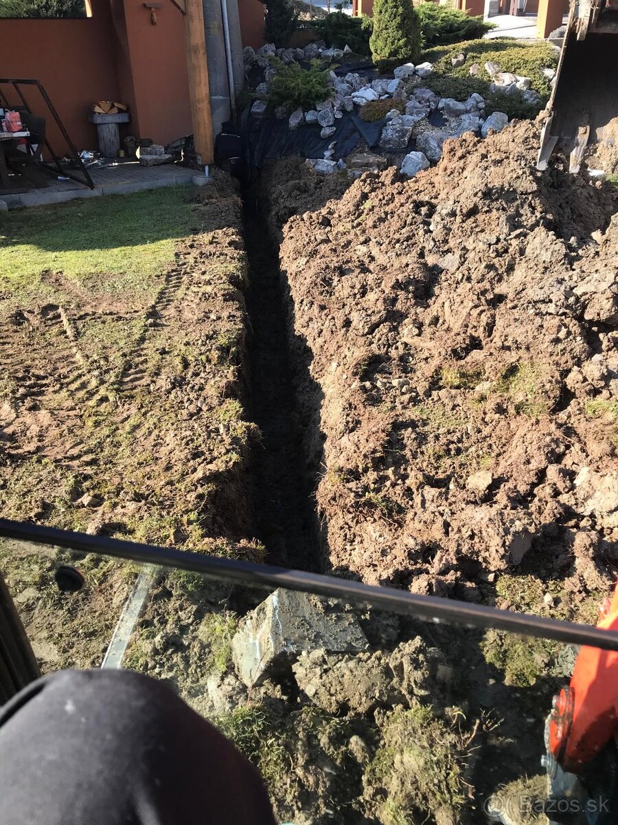 Zemne a výkopové prace