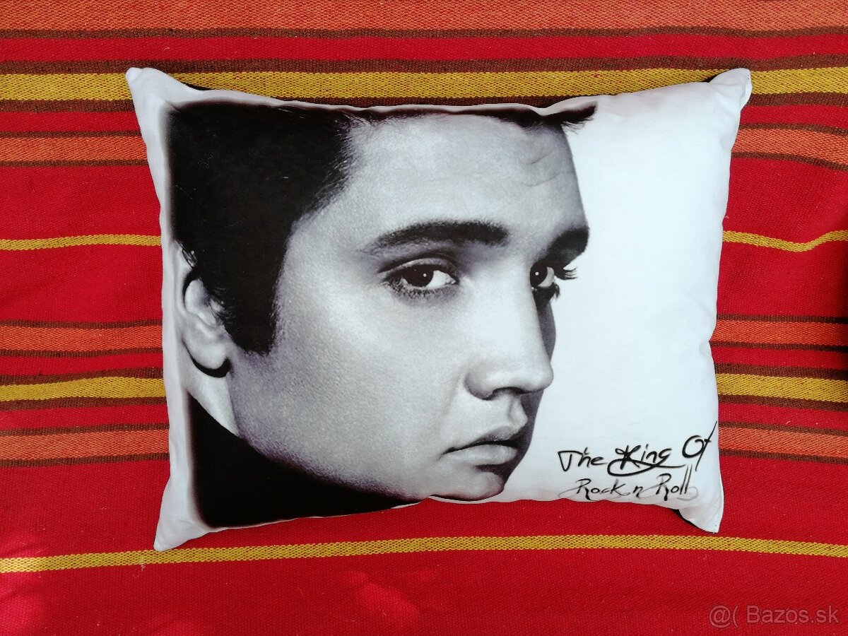 Dekoračný vankúš Elvis