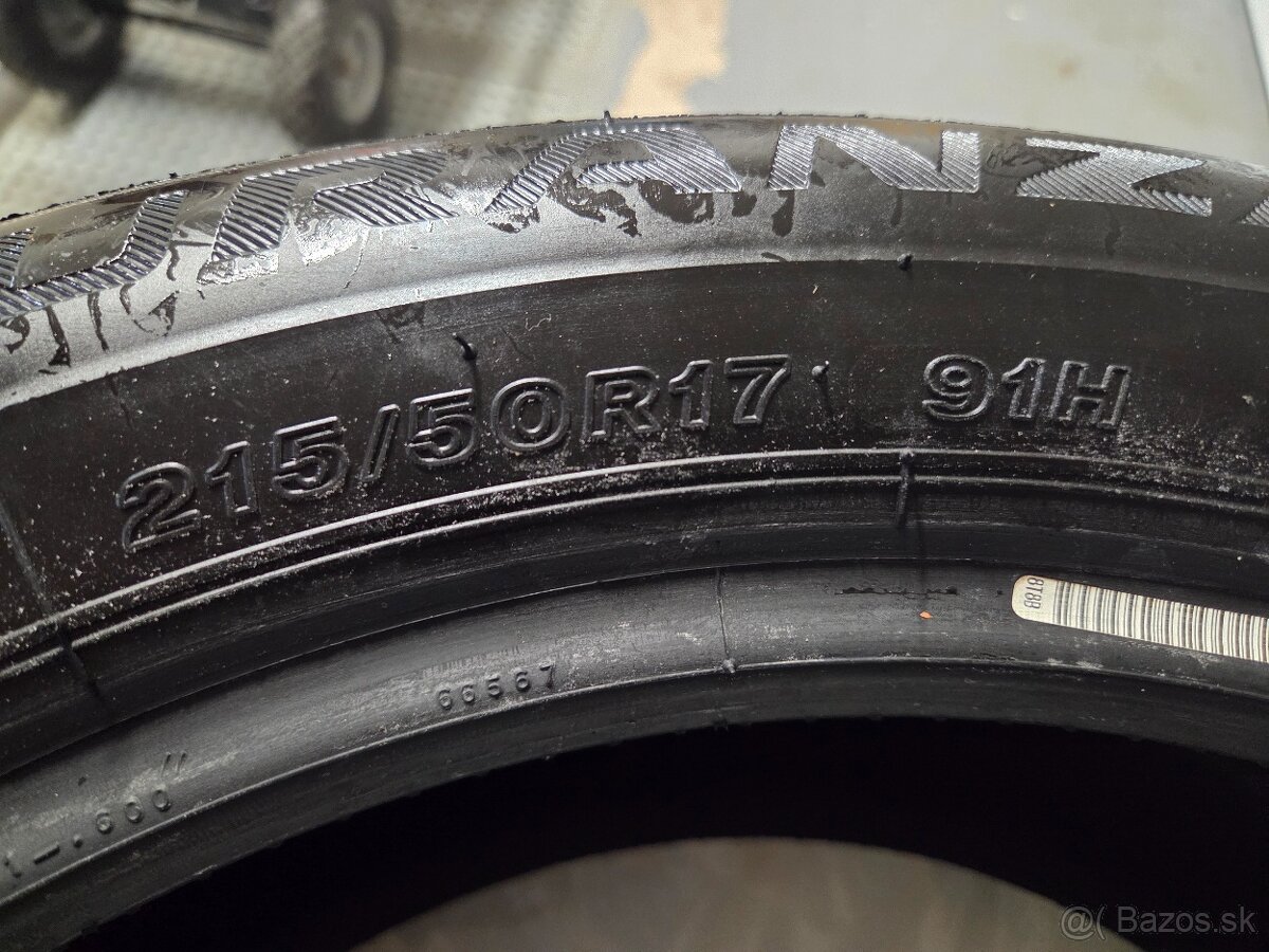 Bridgestone turanza 215/50R17 - 4ks