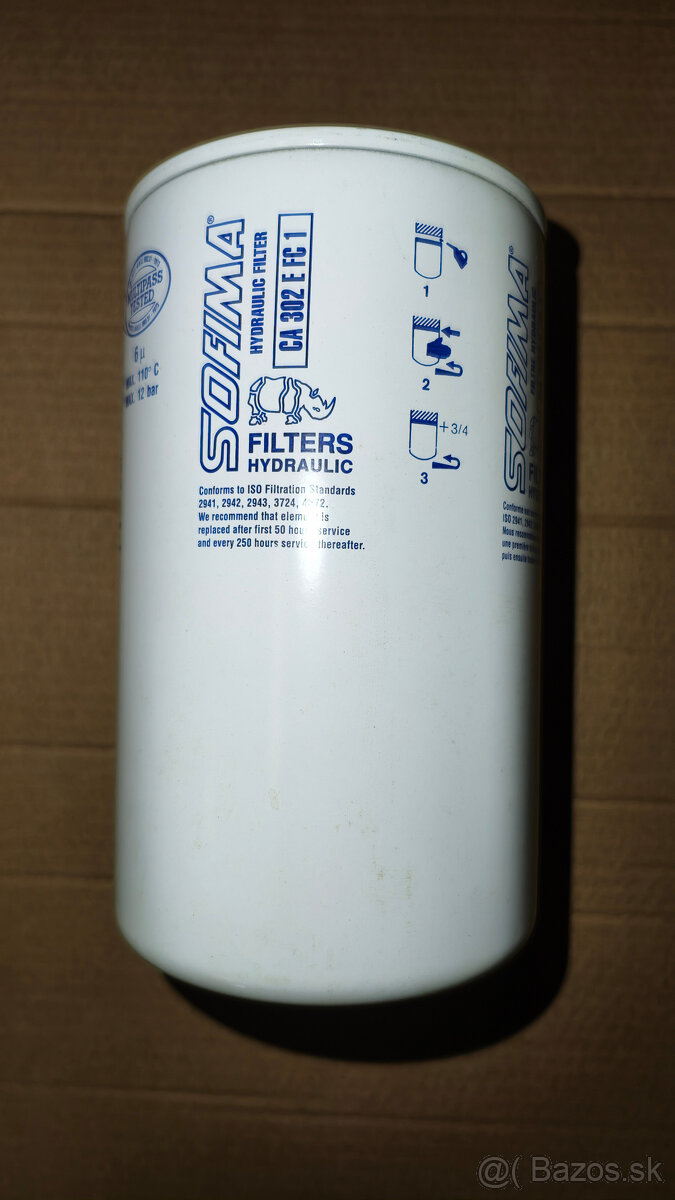 Hydraulické filtre Sofima