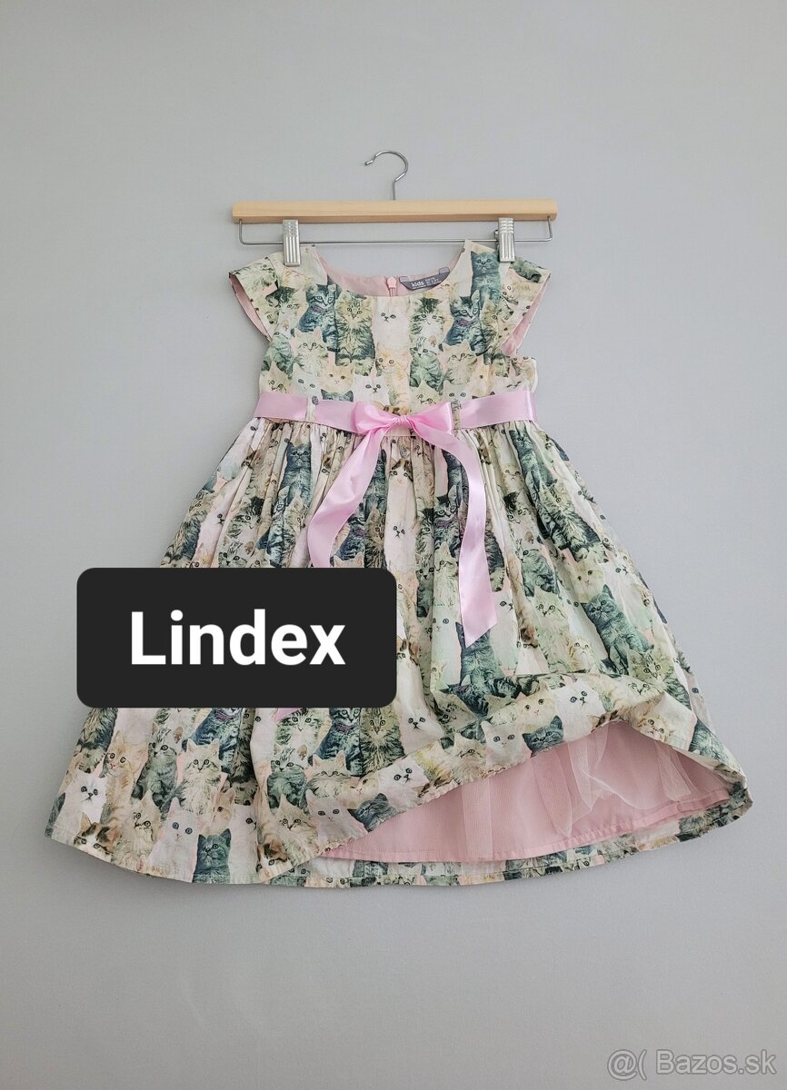 Šaty Lindex mačičky