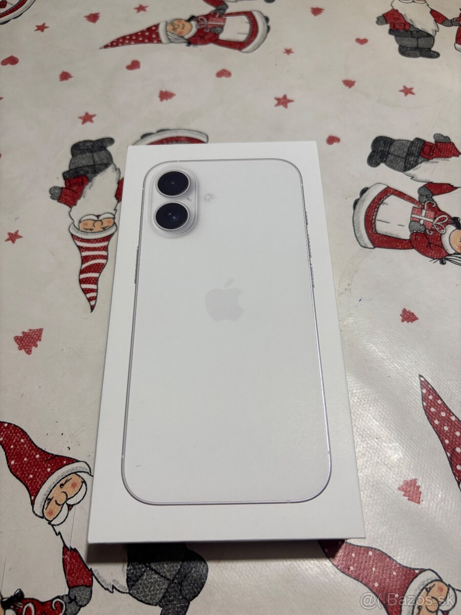 Iphone 16 128GB biely