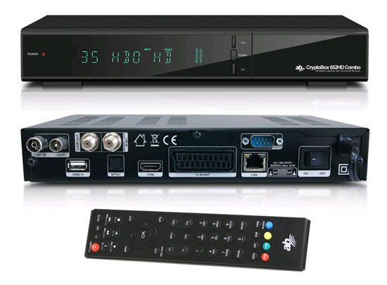 Predam Satelit a DVB-T v jednom Ab cryptobox 652HD