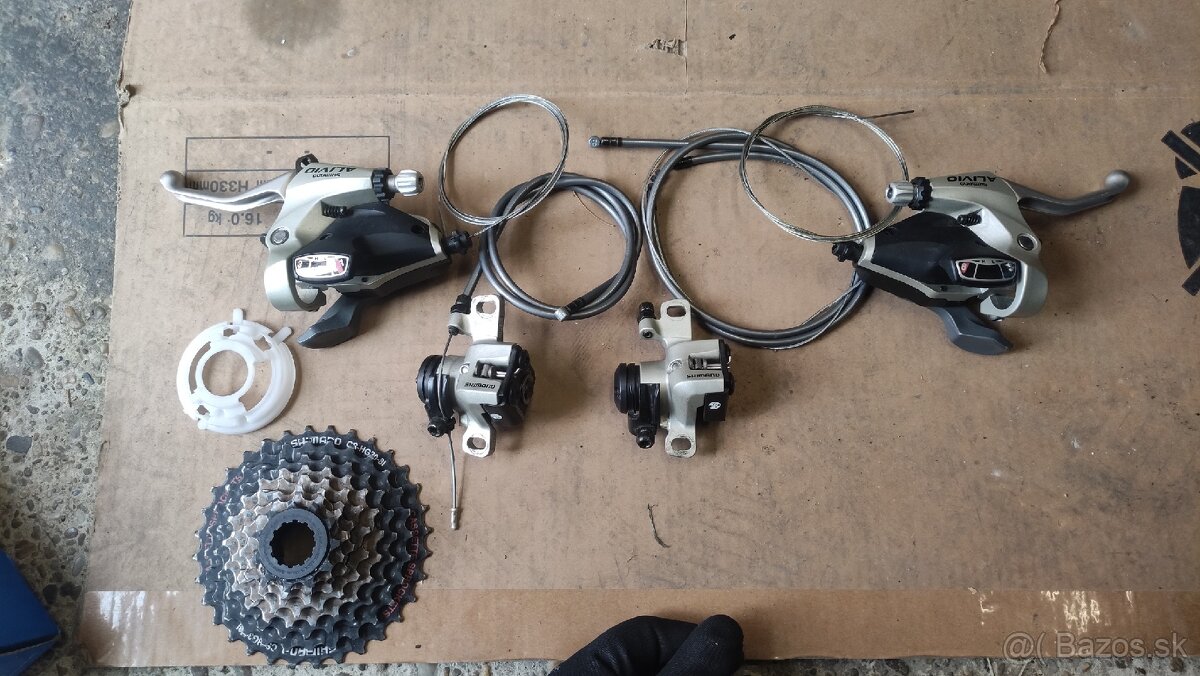 Predám set Shimano alivio