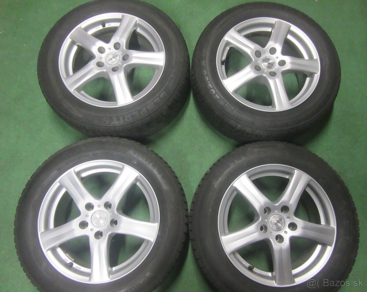 R16 Zimná sada ENZO rozteč 5x112 205/60R16 CONTI+SEMPERIT