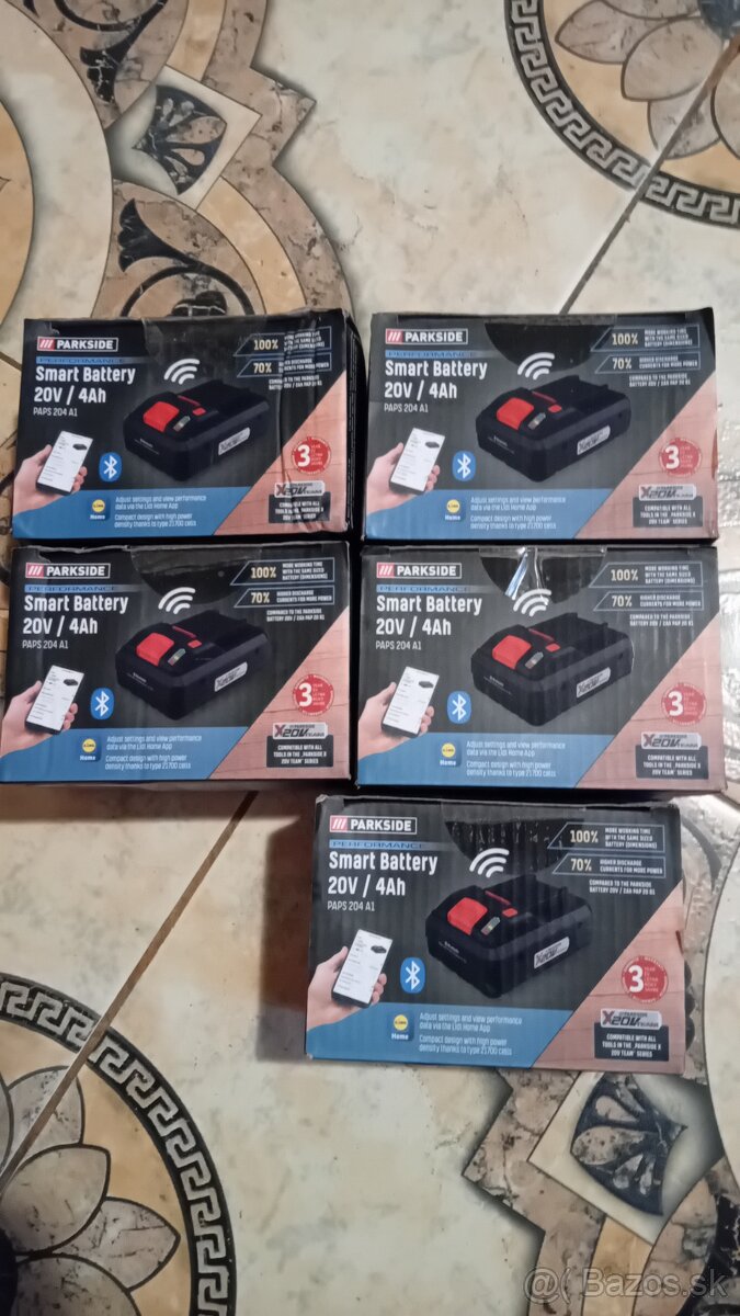 Parkside smart 20V 4ah