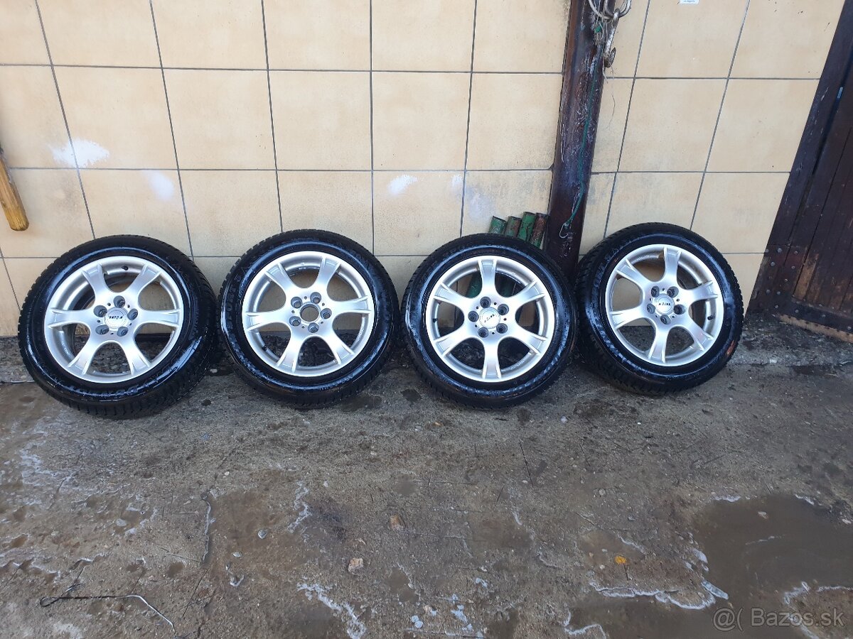 Elektróny 5x112 R16 + zimné pneu