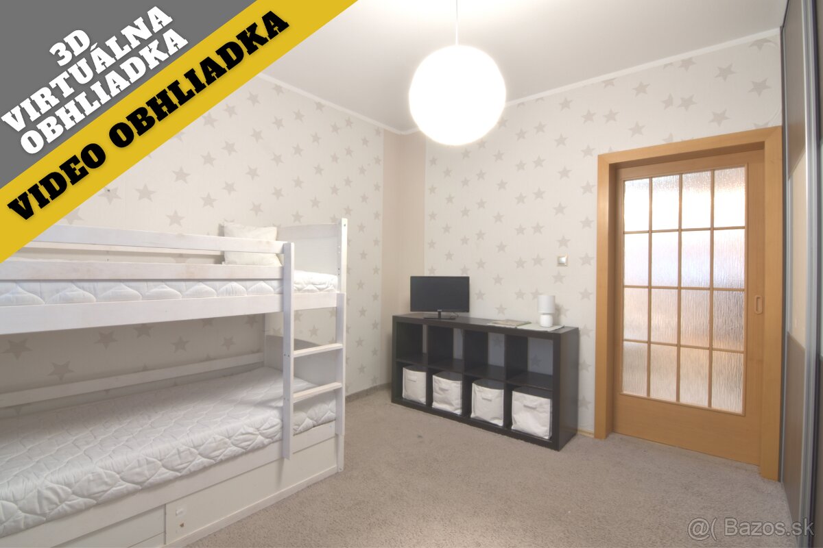 Zrekonštruovaný 3-izbový byt s balkónom na Škultétyho, Nitra