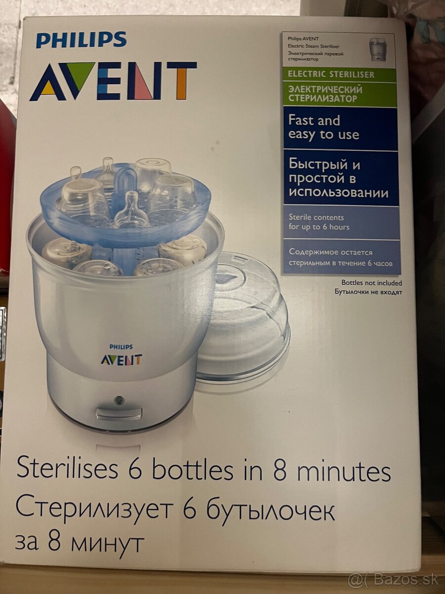 Sterilizátor fliaš Avent