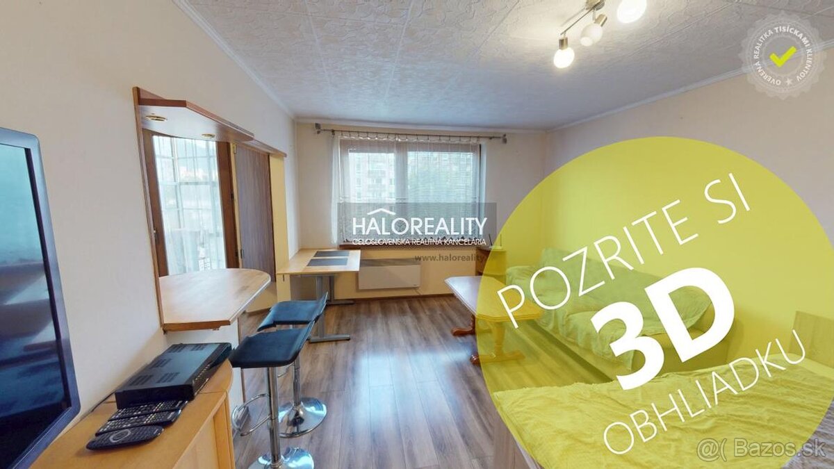 HALO reality - Predaj, jednoizbový byt Liptovský Mikuláš - E