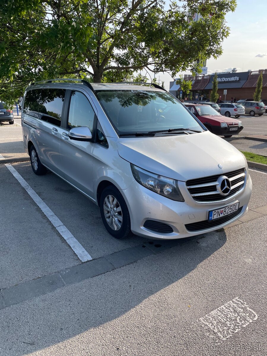 V class, 2018, 8 miest, SK auto, 185000 km