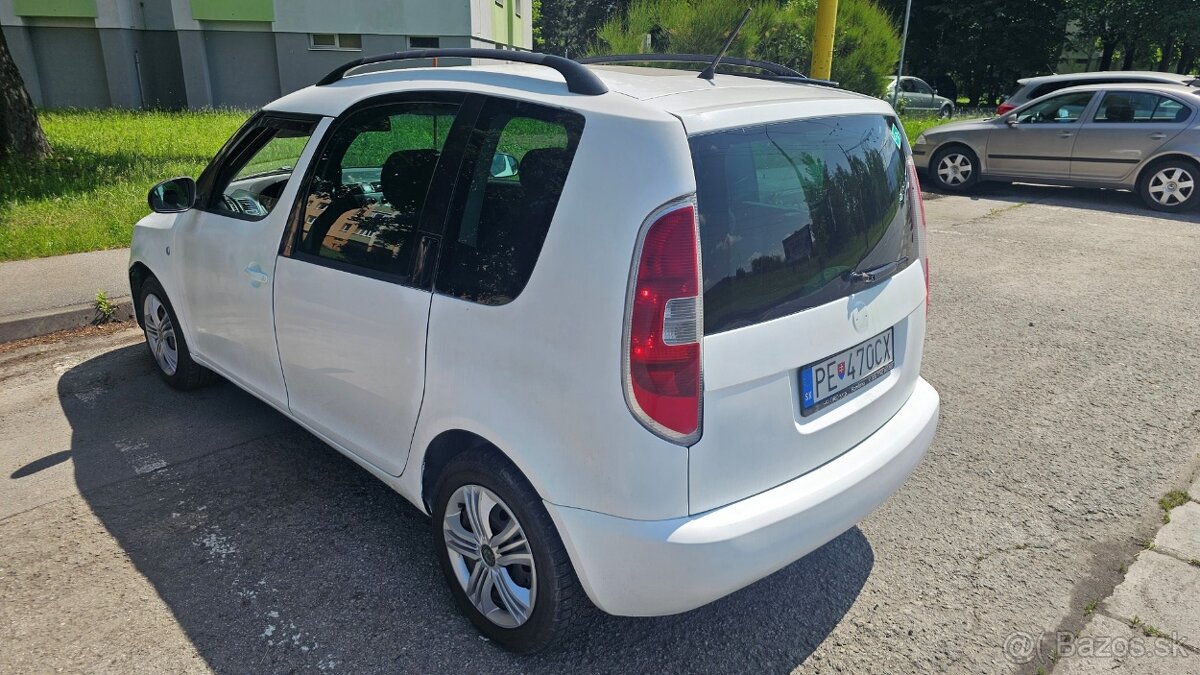 Škoda Roomster, 1,4 benzín + LPG - pojazdné