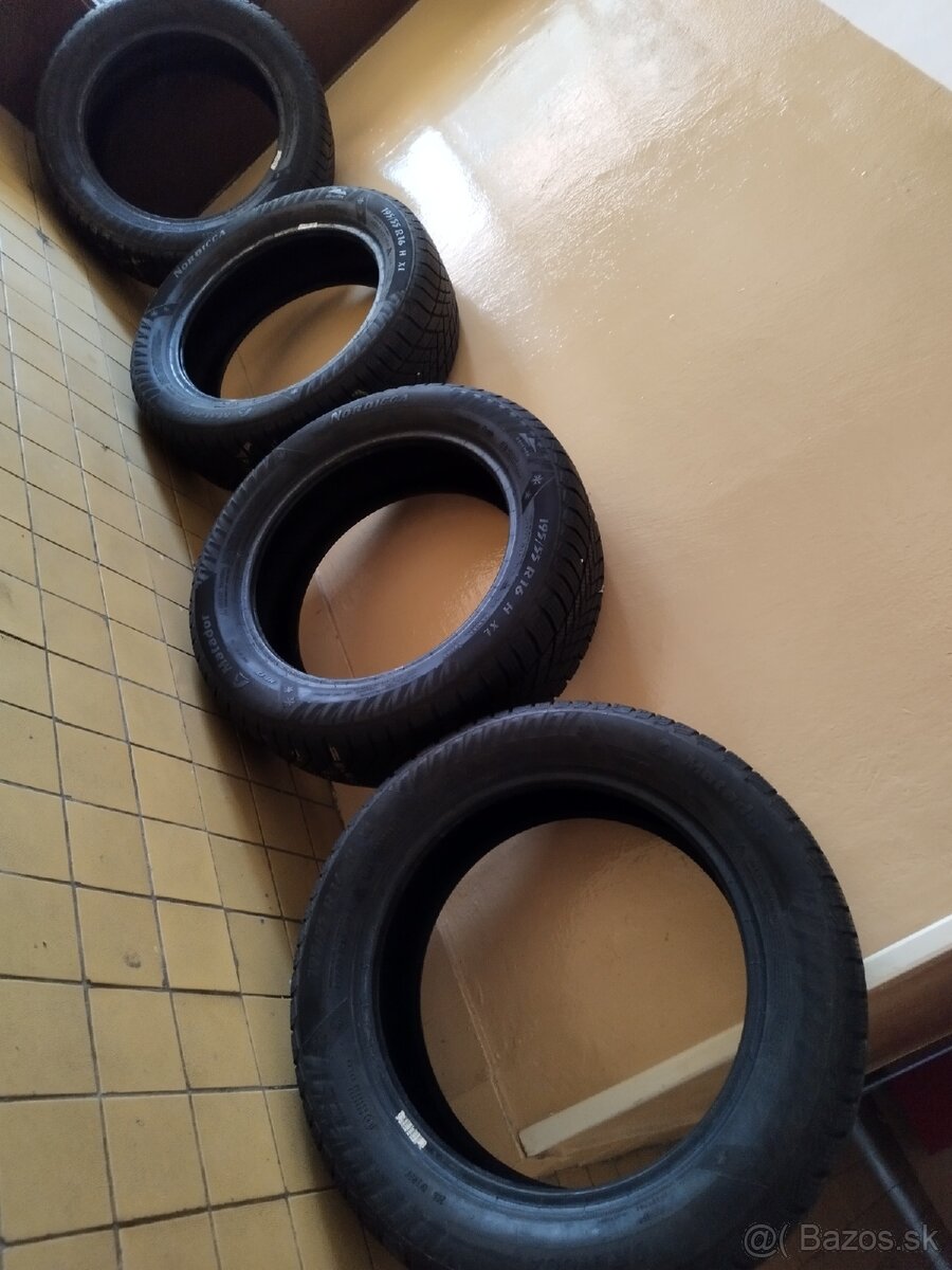 zimne pneumatiky 195/55 r16 dacia sandero