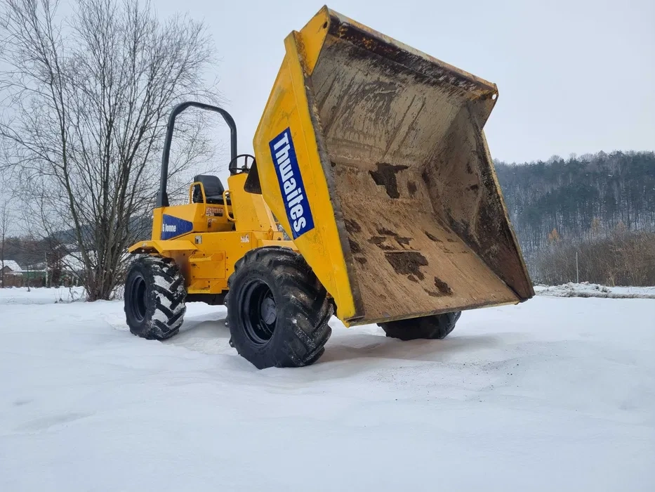 Sklápač THWAITES 6 ton 4x4 Perkins 90 km z Nórska, ako nový,