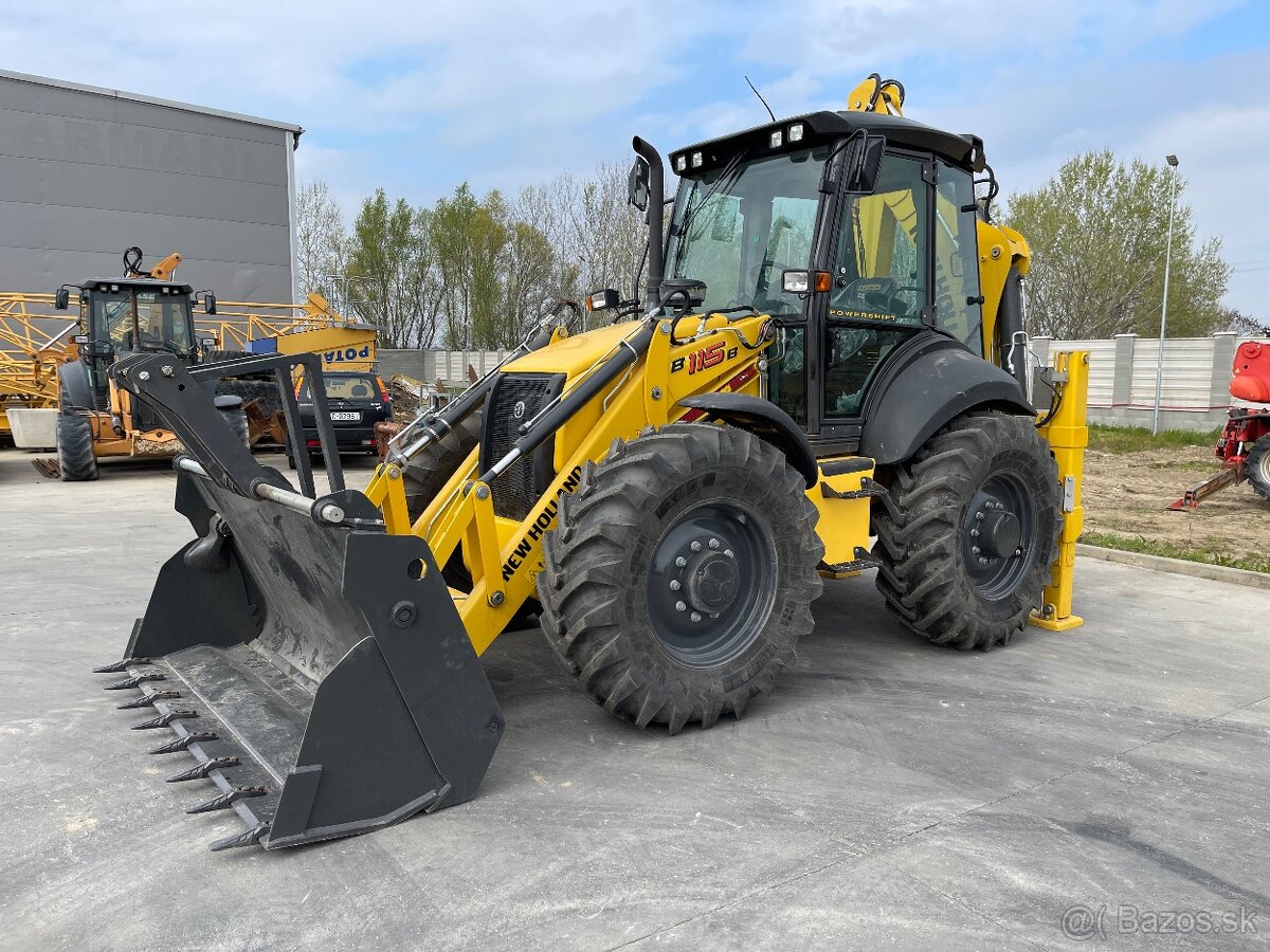 New holland b115 / 2025 traktor bager