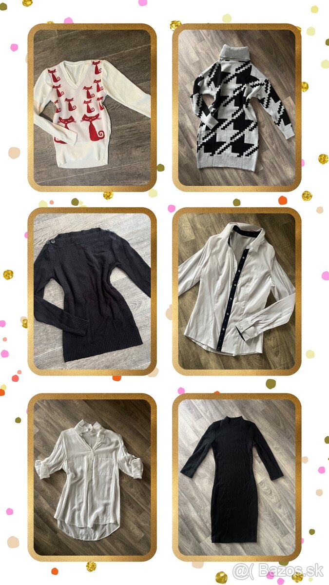 Blúzka/Košeľa/šaty/svetríky