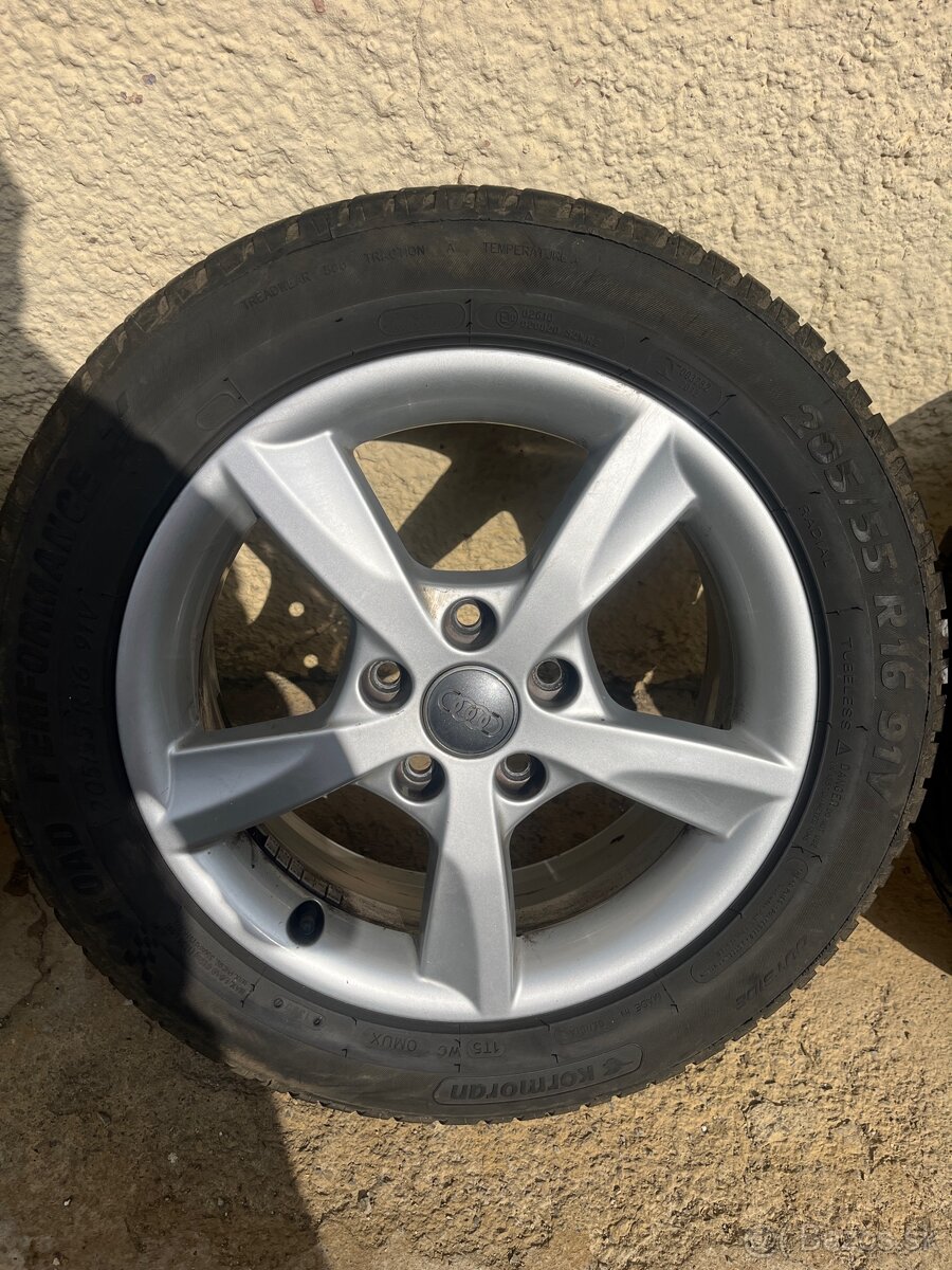 Predám hliníkové disky R16 5x112 Audi