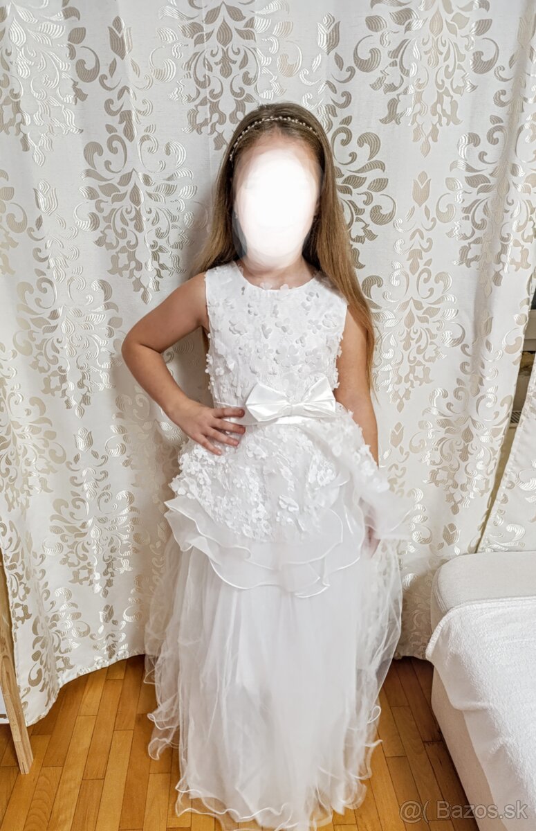 Predam krasne biele saty