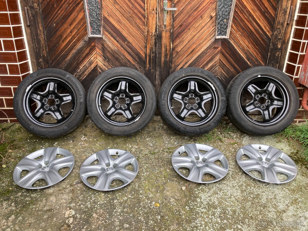 Opel plechové disky 5x115 R17