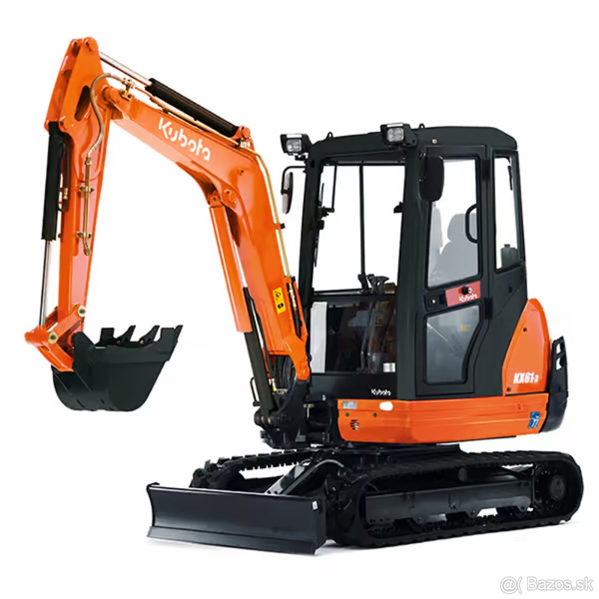 Prenajom minibagra kubota 2,6t