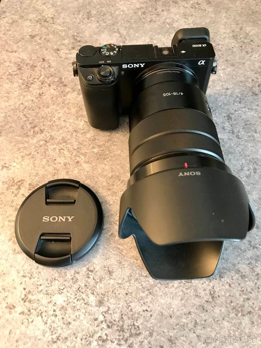 SONY A6000 + objektív SONY 18–105 mm F4.0 G SEL