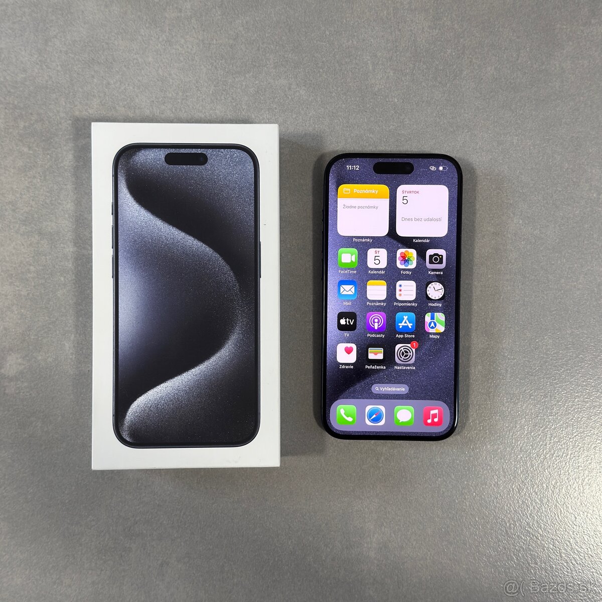 iPhone 15 Pro 256GB Blue Titanium
