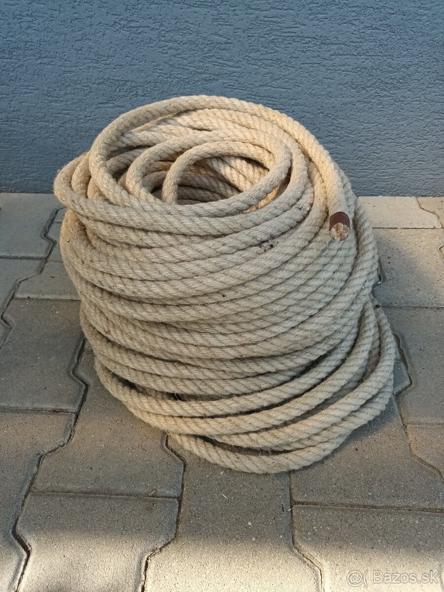 Jutové lano