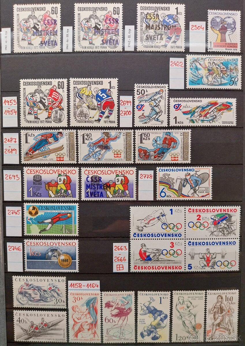 Známky ČSR - 6