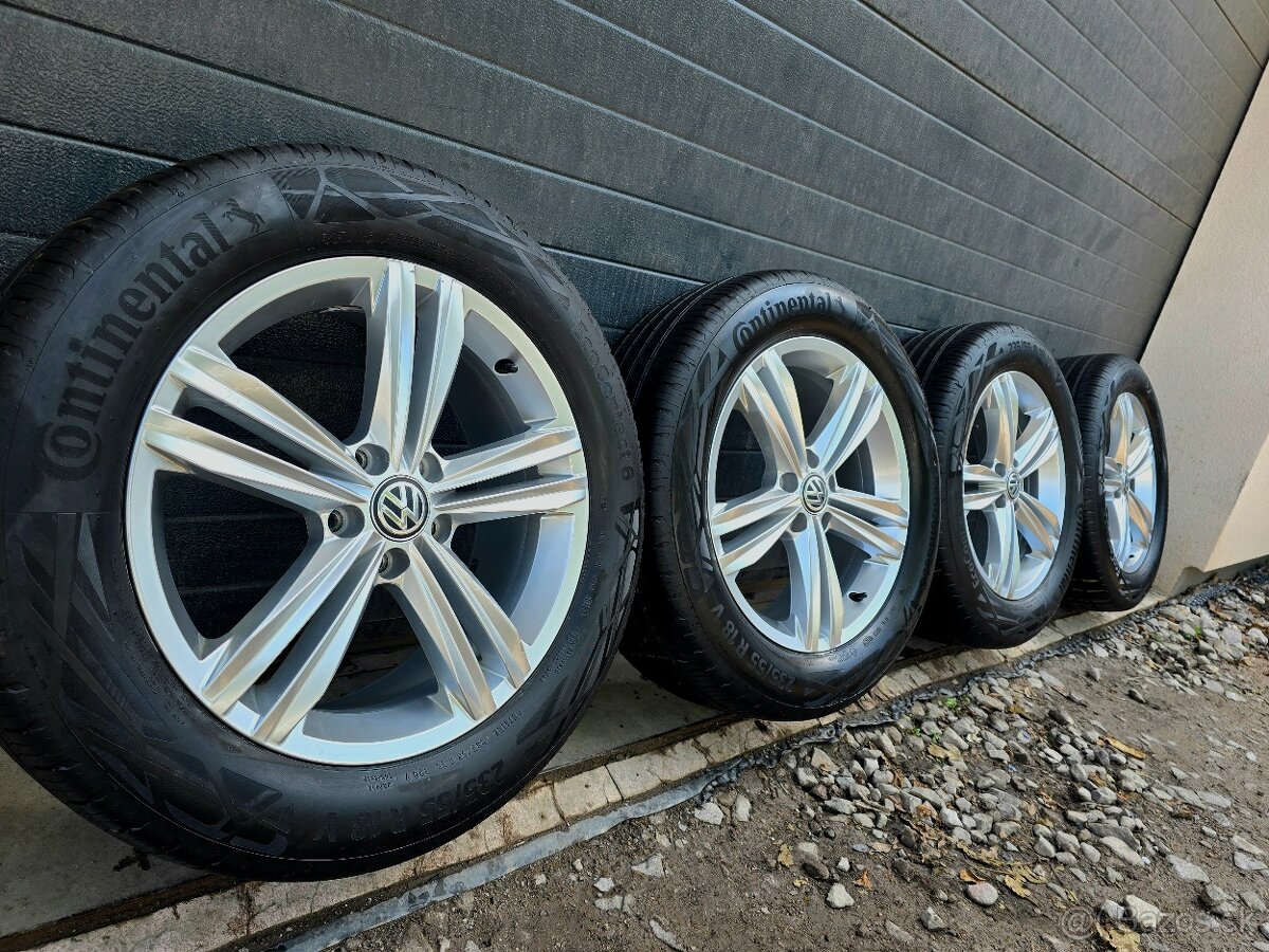 Letná Sada Volkswagen TIGUAN+Zánovné Pneu 235/55 R18
