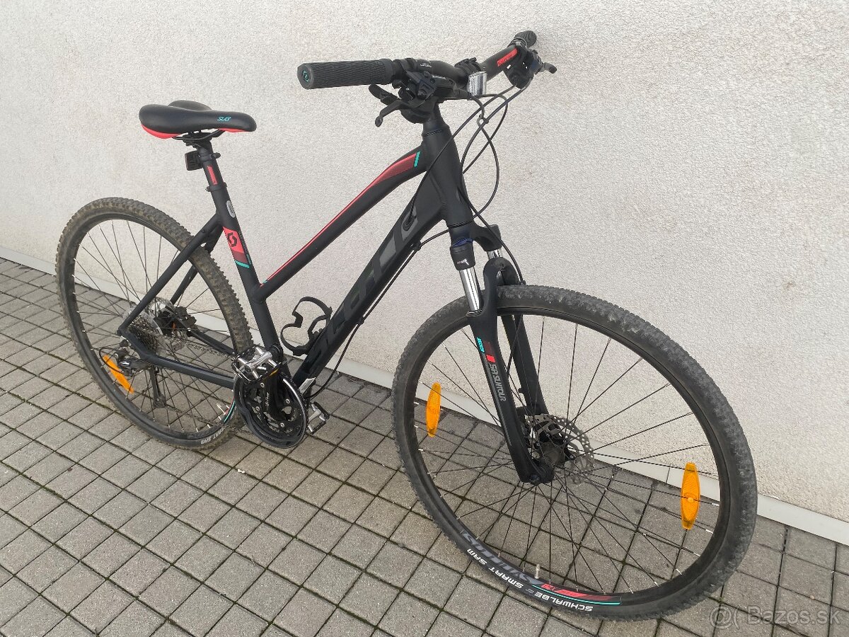 Dámsky crossový bicykel Scott