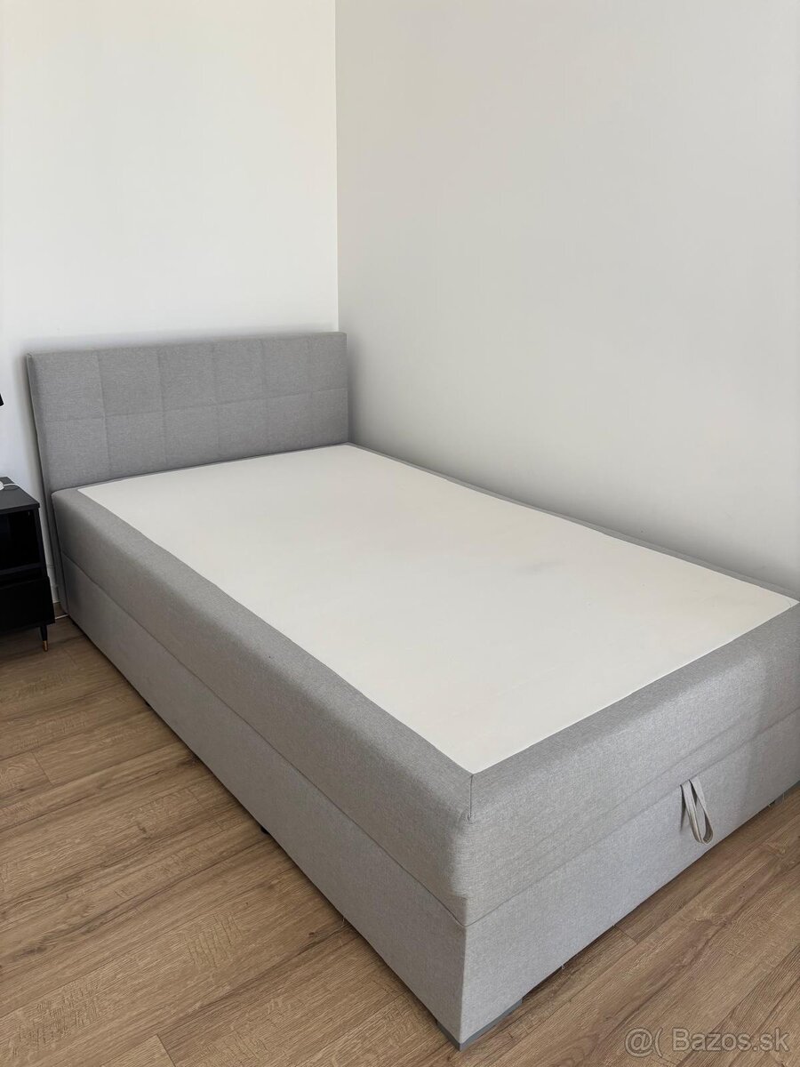 Čalúnená posteľ 120x200 úložný priestor