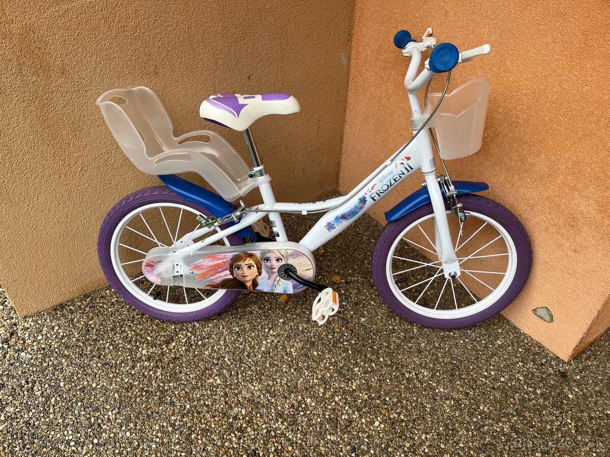 Detský dievčenský bicykel Dino bikes Frozen II