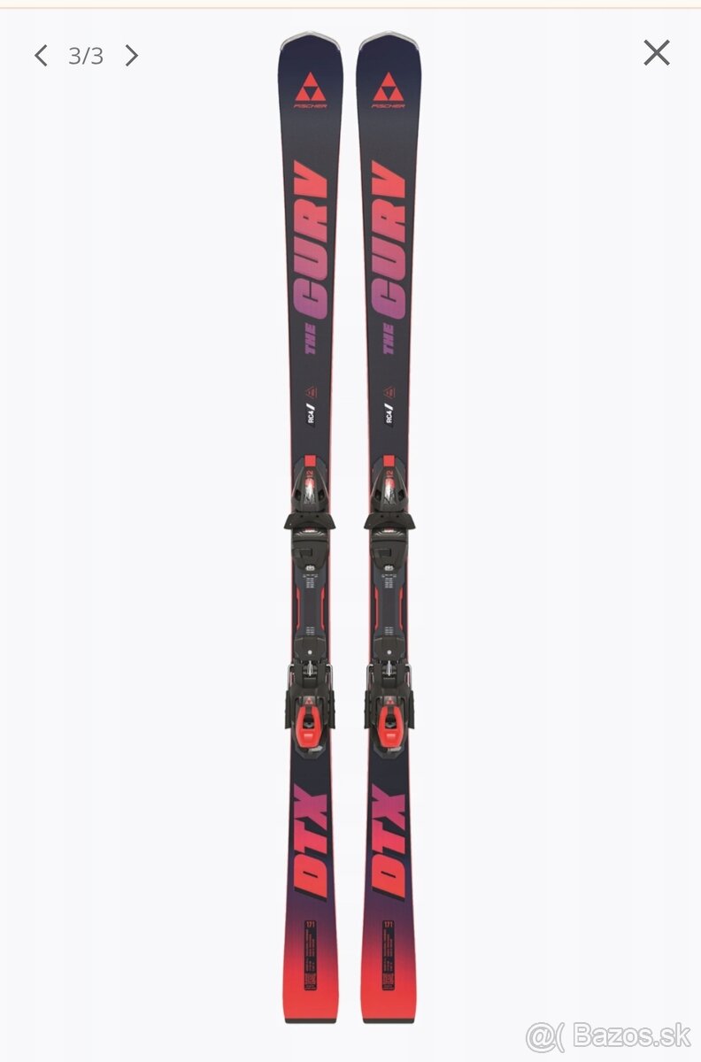 Fischer CURV RC4 zjazdové lyže 171 cm Radius 15.5