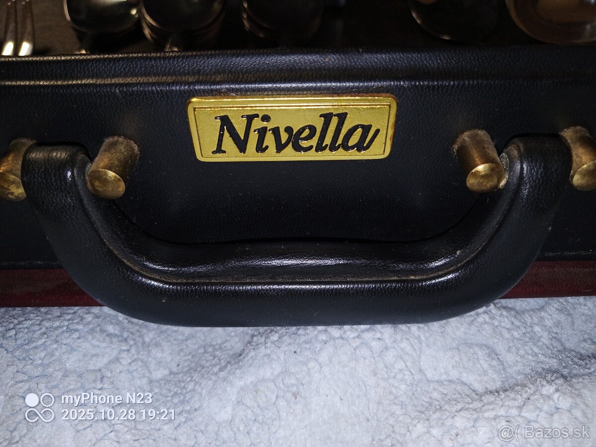 Jedálenská pozlátena sada Nivella