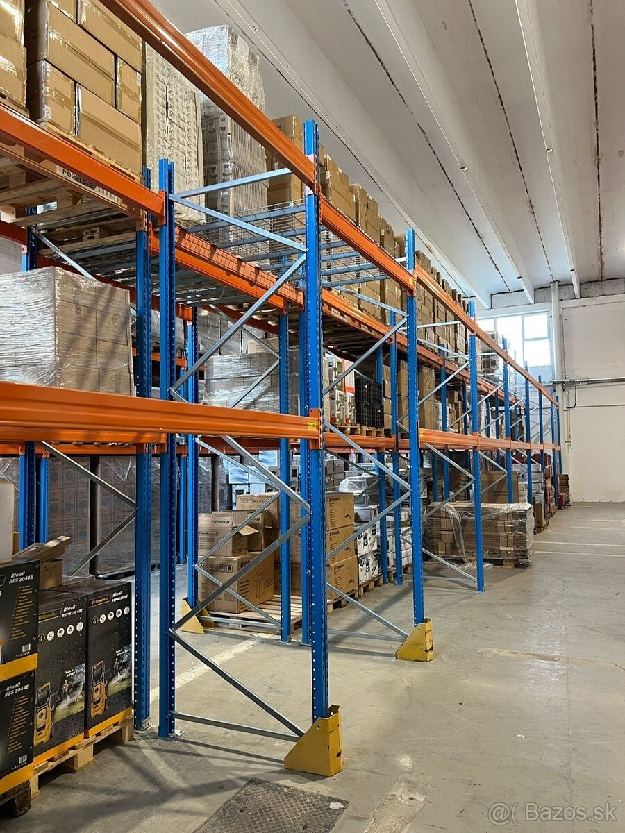 Predam pouzite paletove regale