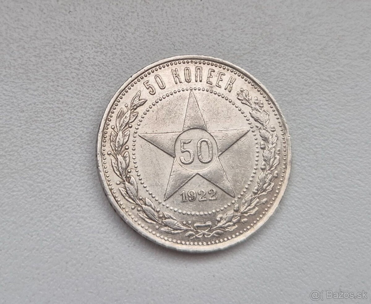 Ruské strieborné mince